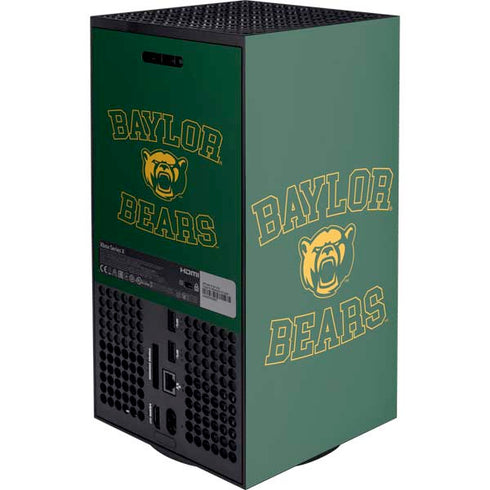 Baylor University Bears Mascot XBox Series X Digital Edition Console Skin